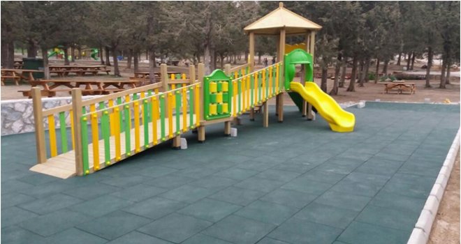 Taşkent Doğa Parkı artık engelliler içinde uygun