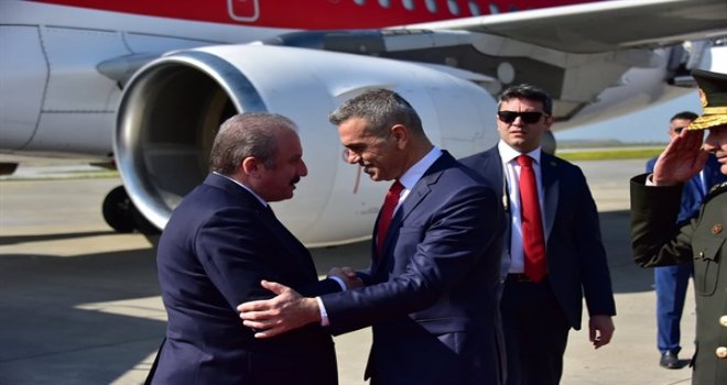 TBMM BAŞKANI MUSTAFA ŞENTOP KKTC’DE