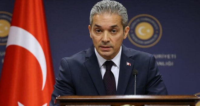 TC Dışişleri Sözcüsü:Doğu Akdeniz’de ülkemizin haklarını korumaya devam edeceğiz