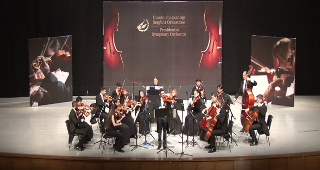 TC ve KKTC Cumhurbaşkanlığı Senfoni Orkestraları ortak konser veriyor