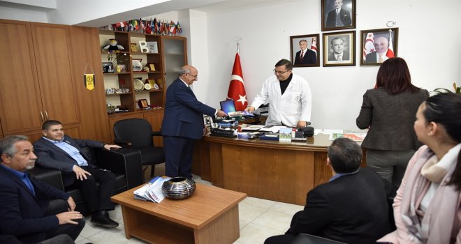 TDP DR. BURHAN NALBANTOĞLU DEVLET HASTANESİ’Nİ ZİYARET ETTİ