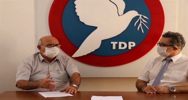 TDP GENEL BAŞKANI ÖZYİĞİT KARANTİNASIZ GİRİŞ UYGULAMASININ YENİDEN GÖZDEN GEÇİRİLMESİ GEREKTİĞİNİ KAYDETTİ