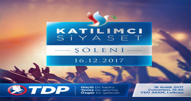 TDP 'KATILIMCI SİYASET ŞÖLENİ' DÜZENLİYOR