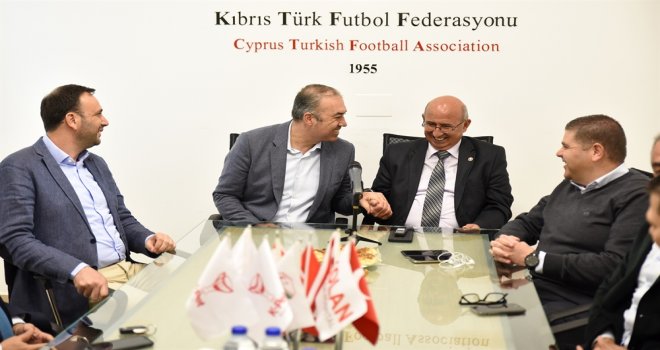 TDP MİLLETVEKİLİ ADAYLARI FUTBOL FEDERASYONU’NU ZİYARET ETTİ