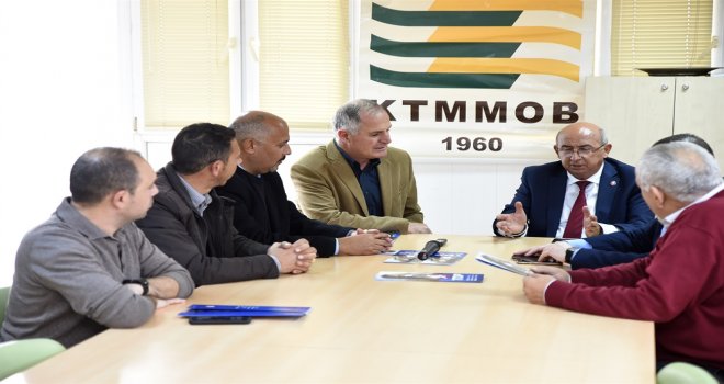 TDP MİLLETVEKİLİ ADAYLARI KTMMOB’Yİ ZİYARET ETTİ