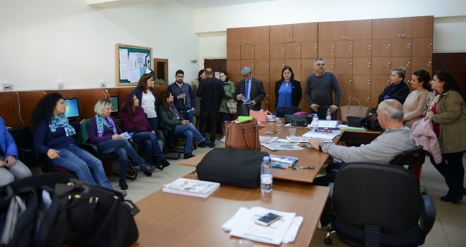 TDP’Lİ ADAYLAR GÜZELYURT’TAKİ OKULLARI ZİYARET ETTİ