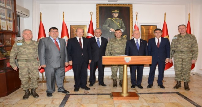 TÖRE VE BAZI UBP MİLLETVEKİLLERİ, KTBK’Yİ ZİYARET ETTİ..