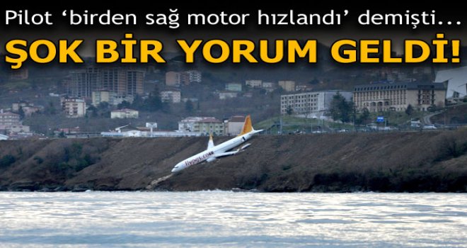 Trabzon'daki uçak kazası ile ilgili flaş yorum!