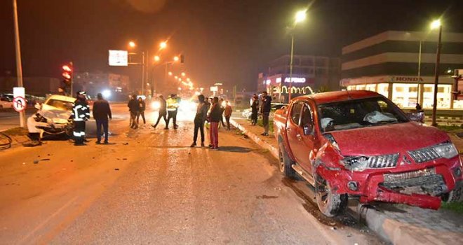 'Trafik kazası meydana geldi'