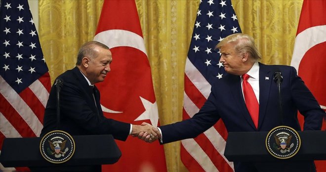 Trump: Erdoğan'la çok iyi ilişkilerimiz var, o çok güçlü ve zeki biri