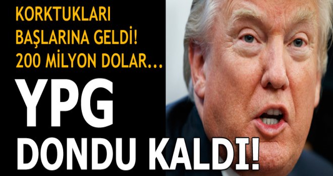 Trump, YPG/PKK kontrolündeki bölgelere ayrılan yardımı dondurdu