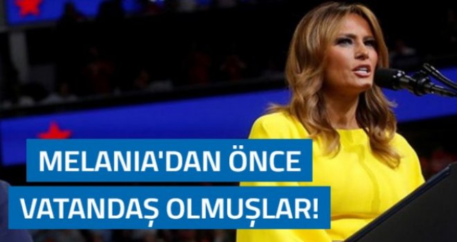 Trump'ın 'ülkenize dönün' dediği 4 isim de Melania'dan önce ABD vatandaşı oldu