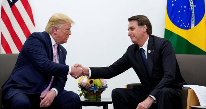 Trump'tan Brezilya Devlet Başkanı Bolsonaro'ya destek