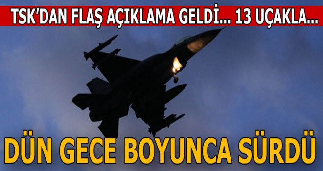 TSK'dan flaş açıklama