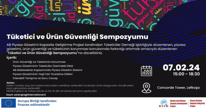 Tüketici ve Ürün Güvenliği Sempozyumu düzenleniyor