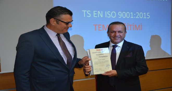 TURİZM VE ÇEVRE BAKANLIĞI PERSONELİNE ISO 9001:2015 KALİTE YÖNETİM SİSTEMİ EĞİTİMİ.