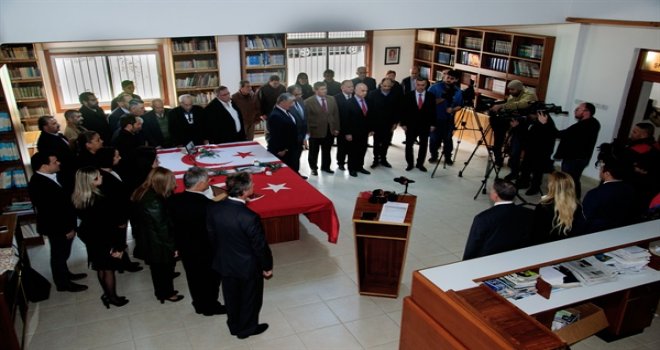 TÜRK CEMAAT MECLİSİ MİLLETVEKİLİYKEN 33 YAŞINDA ŞEHİT EDİLEN VE 55 YILDIR KAYIP OLAN CENGİZ RATİP ÖLÜM YILDÖNÜMÜNDE ANILDI