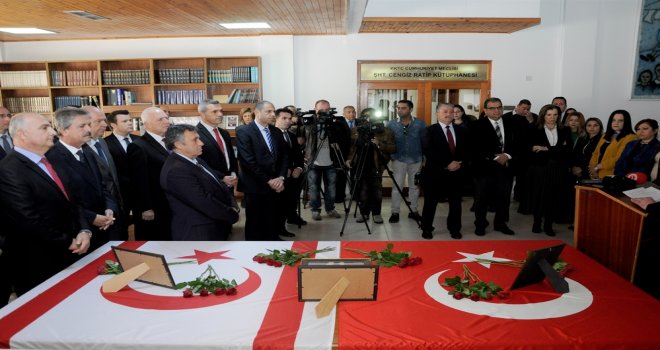 TÜRK CEMAAT MECLİSİ ÜYESİYKEN ŞEHİT DÜŞEN CENGİZ RATİP, 54. ÖLÜM YIL DÖNÜMÜNDE ANILDI