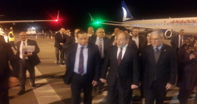 TÜRKİYE BAŞBAKAN YARDIMCISI AKDAĞ KKTC'YE GELDİ.
