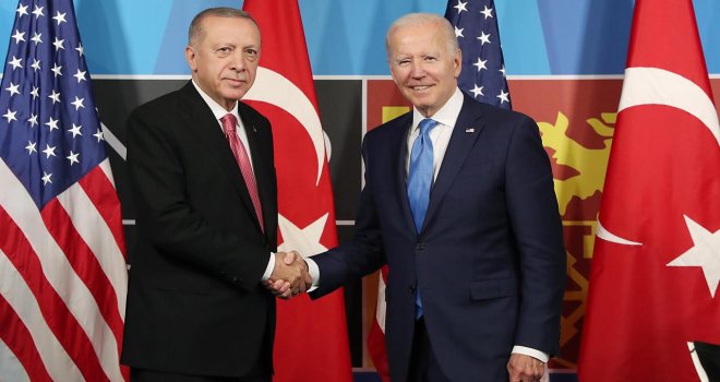 Türkiye Cumhurbaşkanı Erdoğan, Biden ile görüştü