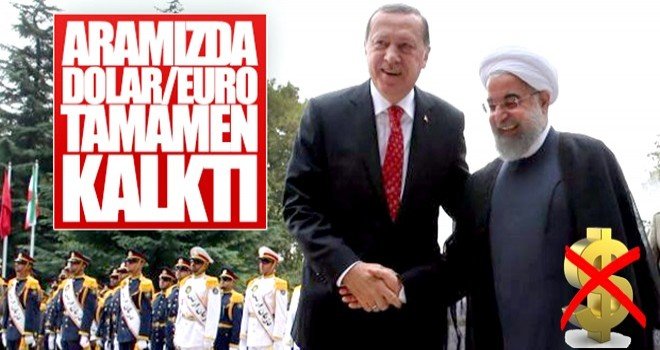 Türkiye ile İran arasında ilk para takası.