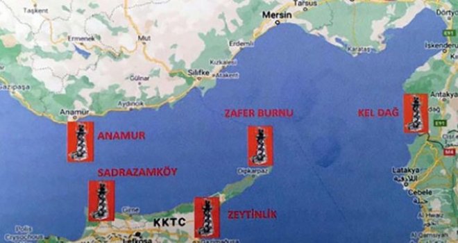 Türkiye’den Doğu Akdeniz hamlesi! 5 ayrı bölgeye kurulacak