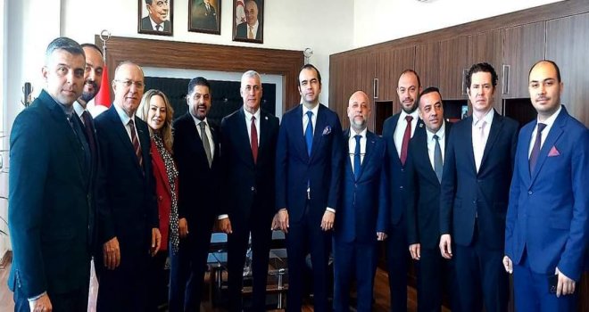 TÜRKONFED heyeti KKTC’de temaslarda bulundu