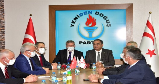 UBP – YDP GÖRÜŞMESİ TAMAMLANDI… SUCUOĞLU: “İLK GÖRÜŞME ÇOK OLUMLU BİR HAVADA GEÇTİ”