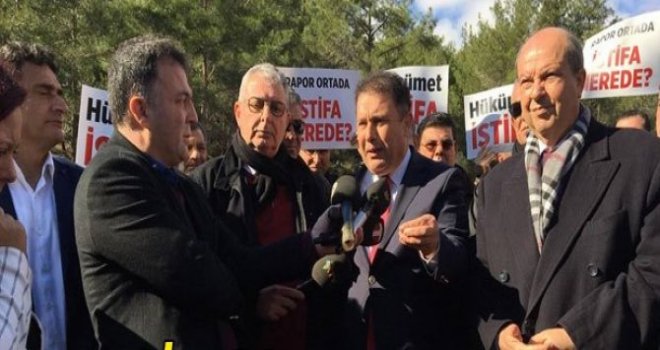 UBP CİKLOS'TA EYLEM YAPTI