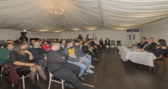 UBP GENEL SEKRETERİ TAÇOY LONDRA’DA…