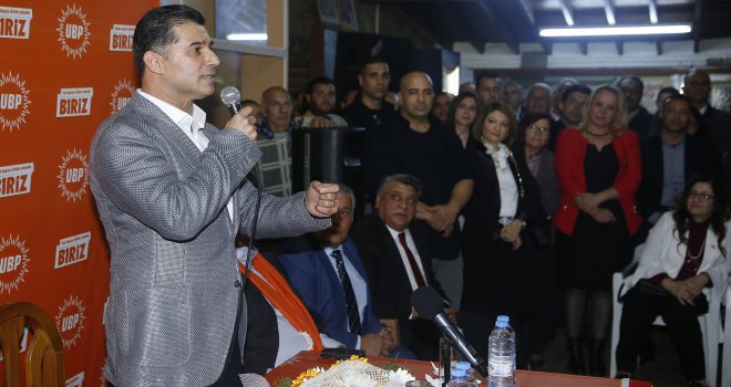 UBP GÖNYELİ’DE PARTİLİLERLE BULUŞTU
