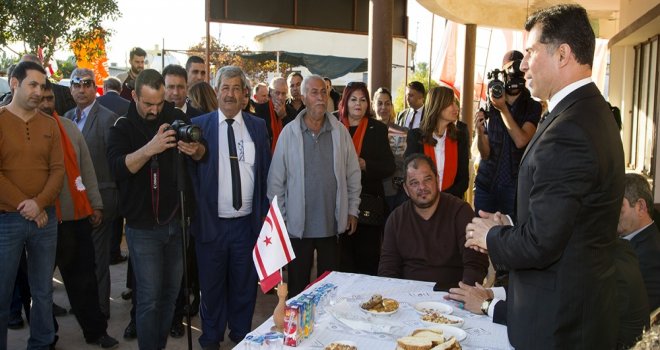 UBP MİLLETVEKİLİ ADAYLARI GÜNEY MESARYA KÖYLERİNİ ZİYARET ETTİ