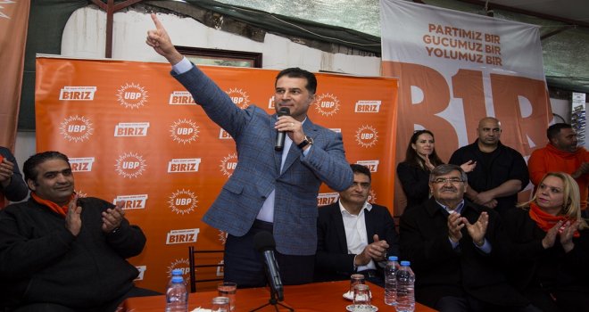 UBP MİLLETVEKİLİ ADAYLARI HASPOLAT’TA PARTİLİLERLE BULUŞTU