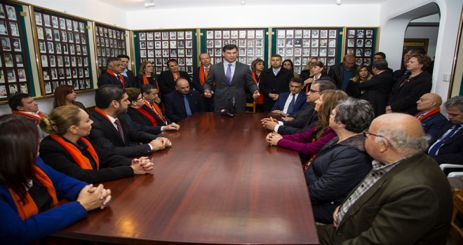 UBP, ŞEHİT AİLELERİ VE MALUL GAZİLER DERNEĞİ’Nİ ZİYARET ETTİ