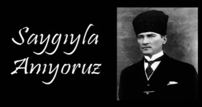 Ulu önderin ölüm yıl dönünde anma mesajları...