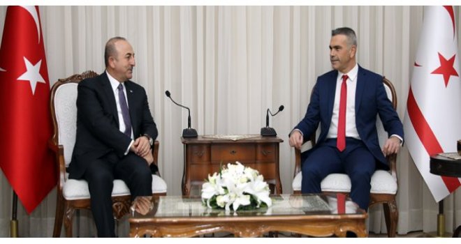 Uluçay, Çavuşoğlu ile biraraya geldi