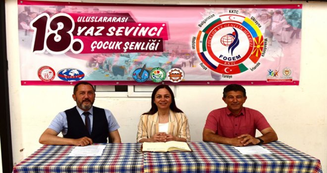 ULUSLARARASI YAZ SEVİNCİ ÇOCUK FESTİVALİ 13. KEZ DÜZENLENİYOR