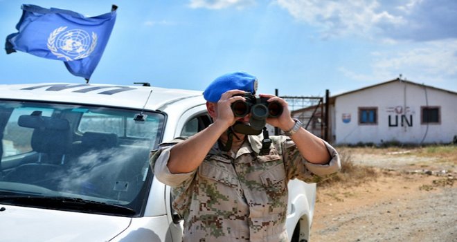 UNFICYP mensuplarının tatbikata katılması tepkiye neden oldu