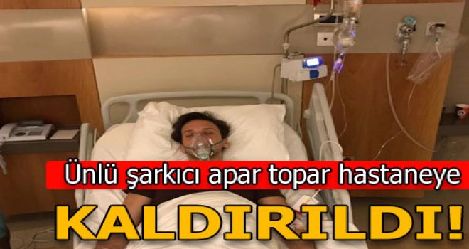 Ünlü şarkıcıya zatürre şoku!