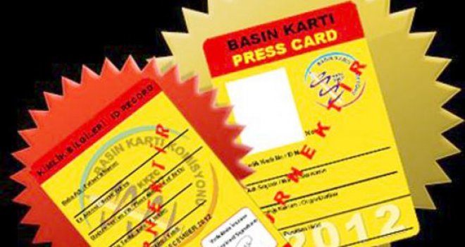 UYGUN GÖRÜLEN BAŞVURU SAHİPLERİNE BASIN KARTLARI VERİLMEYE BAŞLANIYOR
