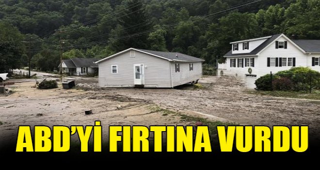 Virginia'da sel: Onlarca kişi kayıp