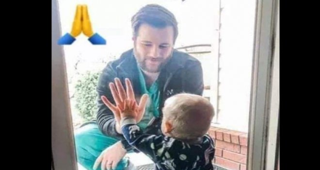 Virüsten ölen doktor babaya son bakış