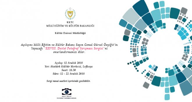 XXVIII. DEVLET FOTOĞRAF YARIŞMASI SERGİSİ YARIN AÇILIYOR