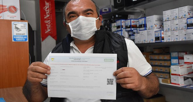 Yanlışlıkla KKTC İçişleri Bakanlığı'na yaptığı izin başvurusu onaylandı