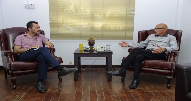 YARIM ASIRLIK DÜĞÜM... TALAT: “KIBRIS SORUNU VAR OLDUĞU SÜRECE ÇÖZÜM İÇİN ÇABA SARF ETMEK ZORUNDAYIZ… ÇÜNKÜ BUNA MECBURUZ..”