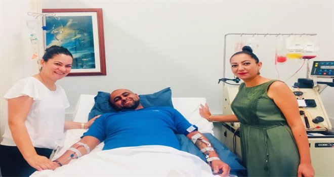 Yaşakurt ilik nakli bekleyen bir çocuğa umut oldu