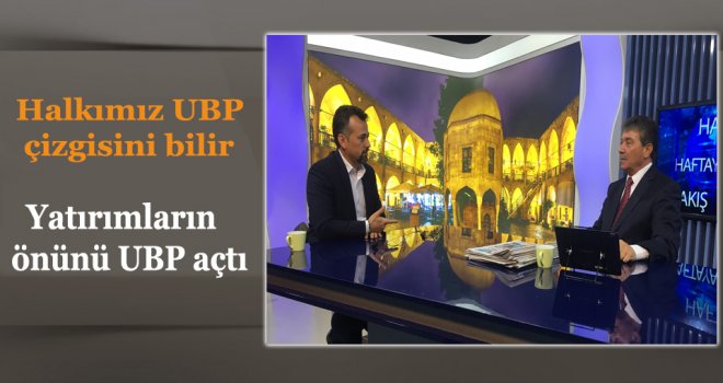 Yatırımların önünü UBP açtı