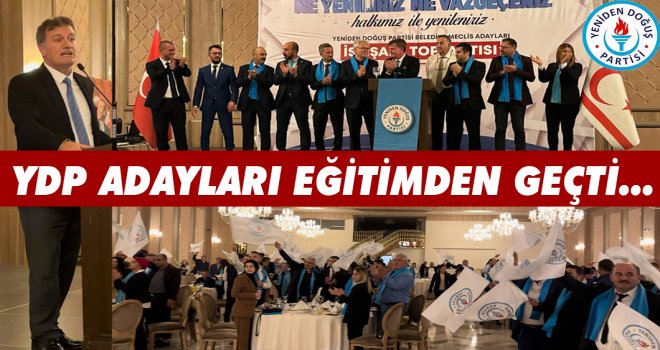 YDP ADAYLARI EĞİTİMDEN GEÇTİ...