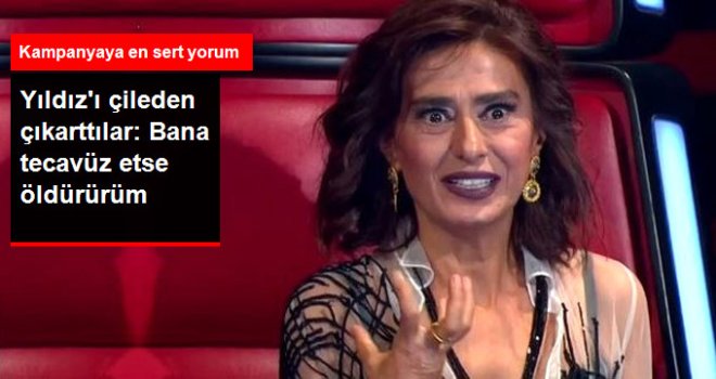 Yıldız Tilbe Çileden Çıktı'  Biri Bana Tecavüz Etse Öldürürüm