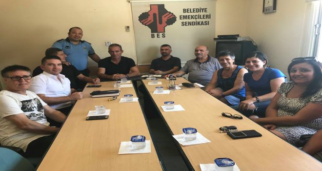 YKP YETKİLİLERİ VE BELEDİYE MECLİS ÜYELERİNDEN OLUŞAN HEYET BES’İ ZİYARET ETTİ